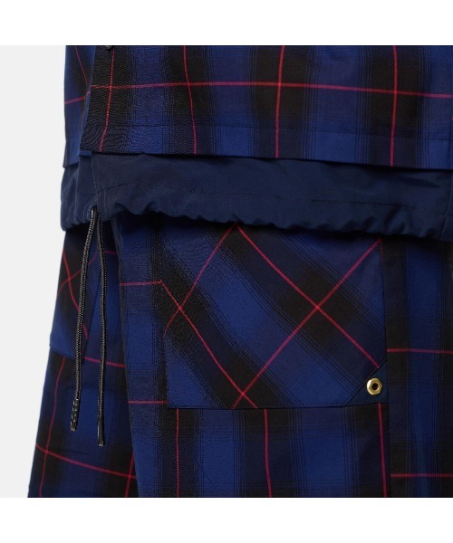 Timberland（ティンバーランド）の「Timberland TOKYO DESIGN COLLECTIVE SS Plaid Shirts（ティンバーランド TDC 半袖 プレイド シャツ）（Tシャツ/カットソー・メンズ・ダークブルー/ブルー系・MEDIUM/LARGE/X-LARGE/SMALL）」の5枚目の写真