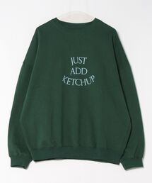 Catchup（ケチャップ）の「【Catchup】Catchup プリントスウェットトップス（大人サイズ）（Tシャツ/カットソー）」