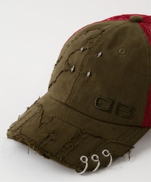DAMAGE RING CAP beeden メッシュキャップ BEEDEN（ビーデン）の「DAMAGE RING CAP（キャップ）」 - WEAR