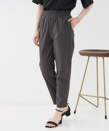 SHOO・LA・RUE | 【洗える/S-LL】さらっとしたタッチが癖になる ストレッチテーパードパンツ(その他パンツ)