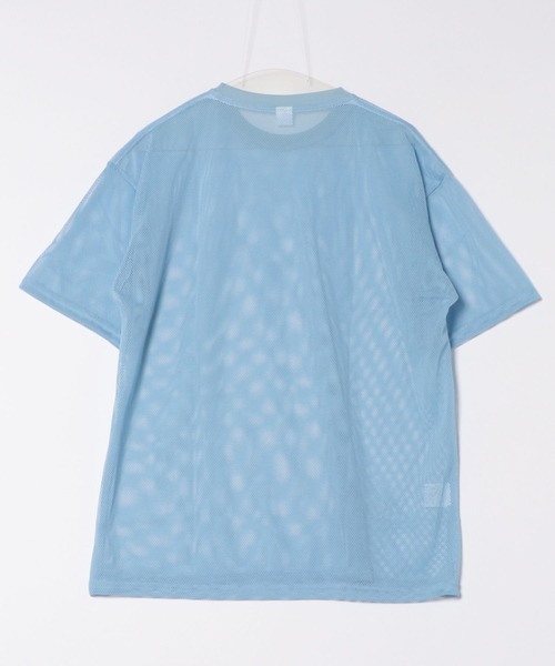 FreeZone（フリーゾーン）の「メッシュ半袖Tシャツ（Tシャツ/カットソー・メンズ・ホワイト/グリーン/ブルー/ブラック・F）」の22枚目の写真