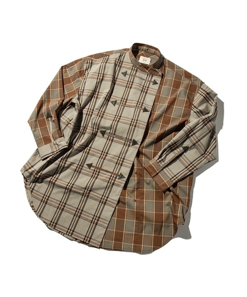 ENDRECHERI zozo シャツ/ブラウス ORIGINAL SWIM CHECK SHIRT（シャツ/ブラウス）｜.ENDRECHERI