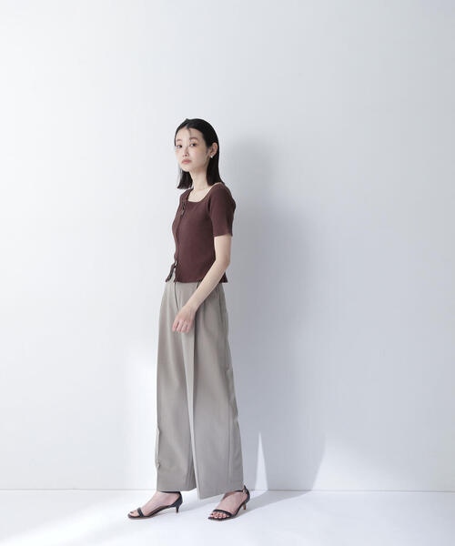 ツータックワイドパンツ | N. Natural Beauty Basic*（エヌ