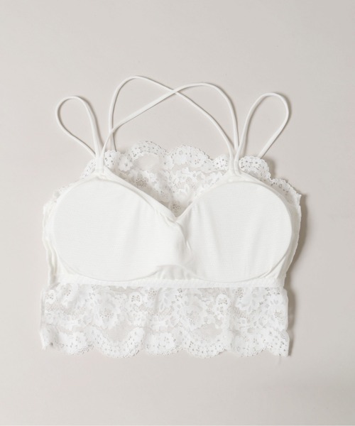 PHILLY（フィリー）の「《カップイン》レースキャミソール（キャミソール・レディース・ブラック/ホワイト・FREE）」の13枚目の写真