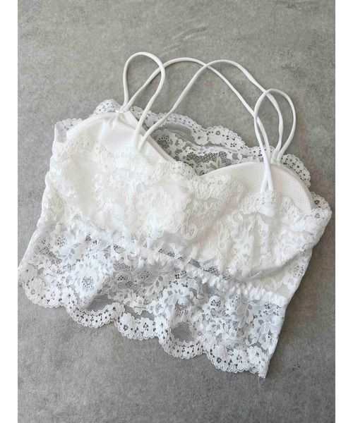 PHILLY（フィリー）の「《カップイン》レースキャミソール（キャミソール・レディース・ブラック/ホワイト・FREE）」の15枚目の写真