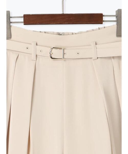 Te chichi（テチチ）の「スムースツイルタックフレアガウチョ（その他パンツ・レディース・カーキ/チャコールグレー/オフホワイト・F）」の22枚目の写真