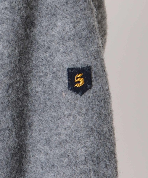 blanc basque（ブランバスク）の「デニム×ジャージーブルゾン（ブルゾン・レディース・ブルー・38）」の10枚目の写真