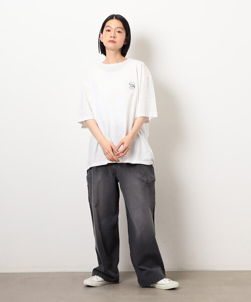 Purple&Yellow（パープルアンドイエロー）の「ファスナーポケットデニムパンツ（デニムパンツ・メンズ・ブラック/ケミカルウォッシュ・X-SMALL/SMALL/MEDIUM/LARGE）」の17枚目の写真