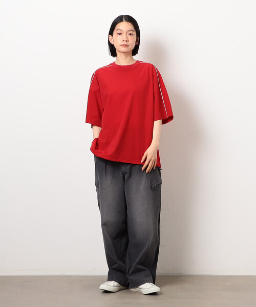 Purple&Yellow（パープルアンドイエロー）の「ファスナーポケットデニムパンツ（デニムパンツ・メンズ・ブラック/ケミカルウォッシュ・X-SMALL/SMALL/MEDIUM/LARGE）」の20枚目の写真