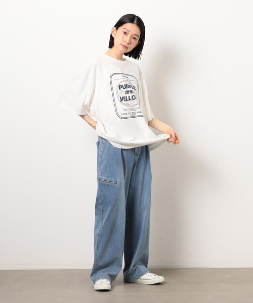 ファスナーポケットデニムパンツ（デニムパンツ