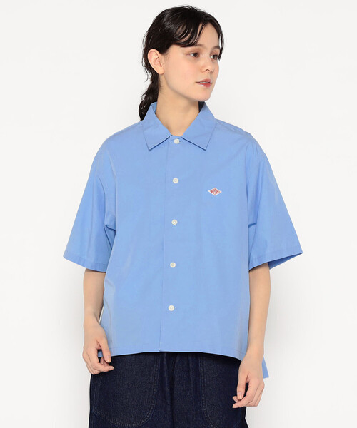WOMEN'S COTTON POPLIN HALF SLEEVE SHIRT（シャツ/ブラウス