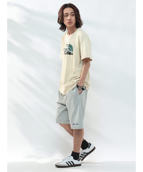 Champion（チャンピオン）の「Champion ワンポイントロゴ 綿100％ ショートパンツ ハーフパンツ 短パン（スウェットパンツ・メンズ・ブラック/グレー/ネイビー/ホワイト/ダークグレー・M/L/LL）」の7枚目の写真