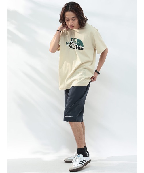 Champion T.M.T 56 フーディー＆パンツセット M セール】Champion ワンポイント コットン ショートパンツ