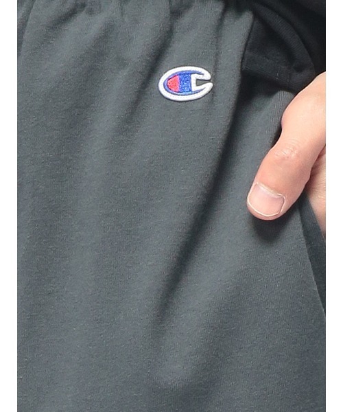 Champion（チャンピオン）の「Champion ワンポイントロゴ 綿100％ ショートパンツ ハーフパンツ 短パン（スウェットパンツ・メンズ・ブラック/グレー/ネイビー/ホワイト/ダークグレー・M/L/LL）」の22枚目の写真