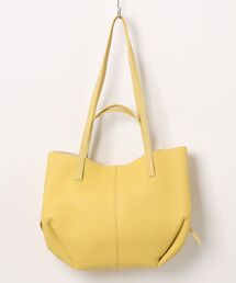 NiiNa | 【 NiiNa / ニーナ 】高品質牛革 大容量 2way フレンチ トートバッグ（インナーポーチ付き）(トートバッグ)