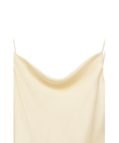 DRAPE SATIN CAMISOLE TOPS（キャミソール）｜CLANE（クラネ）の