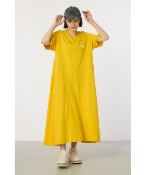 買取り実績  Vネックスクリプトロゴマキシワンピース（ワンピース）｜RODEO ワンピース