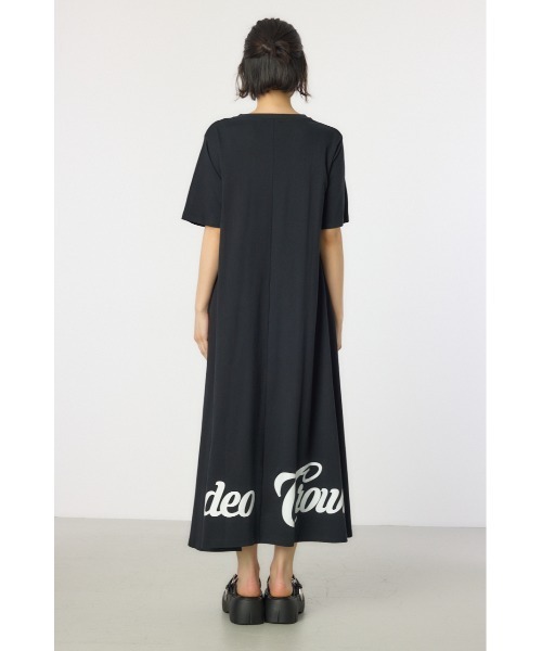 ブラウン Vネック マキシドレス シフォンマキシドレス(グリーン)SR1-296GR-L | パーティドレス