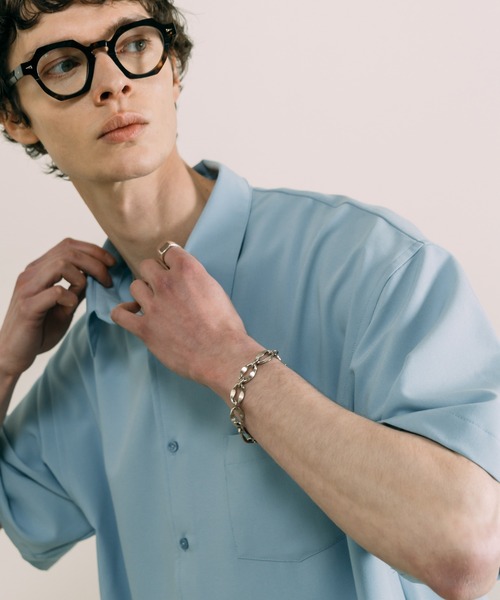 LURAKU】Half Sleeve Classic Collar Shirt / 半袖クラシック