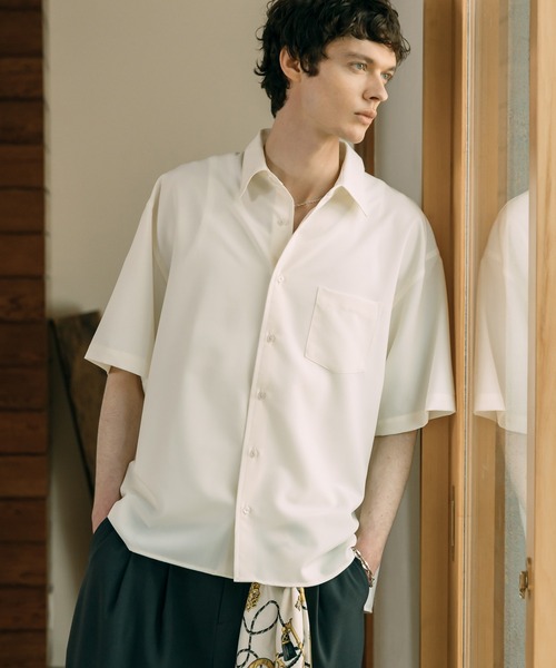 シャツ/ブラウス(半袖/袖なし) L&#39;Appartement DEUXIEME CLASSE - L&#39;Appartement Ramie Half Sleeve Shirt L'Appartement DEUXIEME CLASSE - アパルトモン Ramie Half