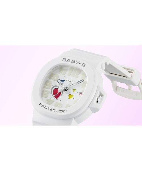 BABY-G（ベイビージー）の「PLAYFUL HEARTS SERIES / BGA-10-6AJF（アナログ腕時計・レディース・パープル・FREE）」の2枚目の写真
