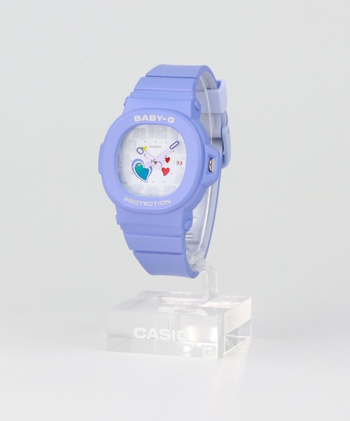 BABY-G（ベイビージー）の「PLAYFUL HEARTS SERIES / BGA-10-6AJF（アナログ腕時計・レディース・パープル・FREE）」の10枚目の写真