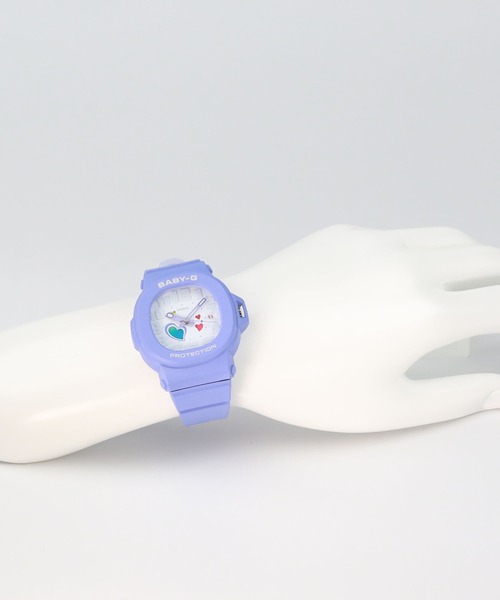 BABY-G（ベイビージー）の「PLAYFUL HEARTS SERIES / BGA-10-6AJF（アナログ腕時計・レディース・パープル・FREE）」の16枚目の写真