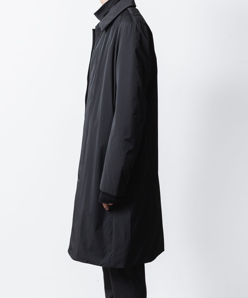 ATTACHMENT（アタッチメント）の「NY 2レイヤー ストレッチパディング バルマカンコート / NY 2LAYER STRETCH PADDING BALMACAAN COAT（ステンカラーコート・メンズ・ダークグレー/ブラック・1/2/3）」の17枚目の写真