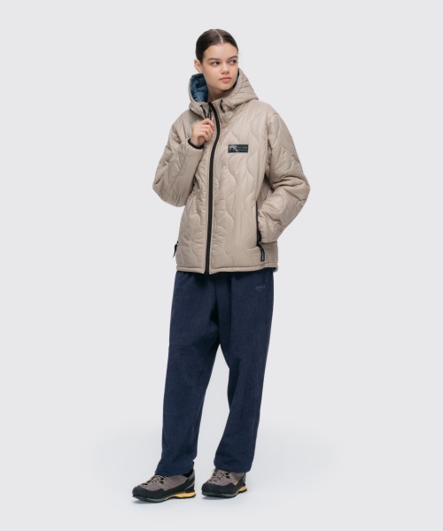 WILD THINGS(ワイルドシングス)の「ウィンター ラックスパンツ│WINTER LAX PANTS(チノパンツ・レディース・オリーブ/ベージュ/ブラック/グレー/オレンジ系その他・S/XS)」の3枚目の写真