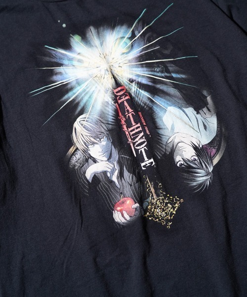 THRIFTY LOOK(スリフティールック)の「THRIFTY LOOK / スリフティールック THRIFTY ANIME TEE 'DEATH NOTE' デスノート(Tシャツ/カットソー・メンズ・ブラック/ブラック系1・X-LARGE/LARGE/XX-LARGE/MEDIUM)」の4枚目の写真