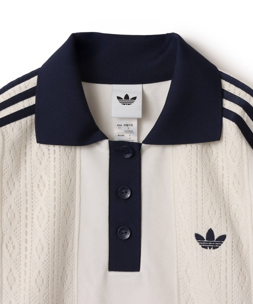 adidas(アディダス)の「adidas WINTERIZED LS JERSEY / アディダス ウィンターライズド ロングスリーブ サッカージャージ(ジャージ・レディース・ホワイト・L/M/S)」の3枚目の写真