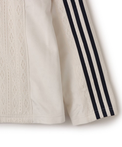 adidas(アディダス)の「adidas WINTERIZED LS JERSEY / アディダス ウィンターライズド ロングスリーブ サッカージャージ(ジャージ・レディース・ホワイト・L/M/S)」の7枚目の写真