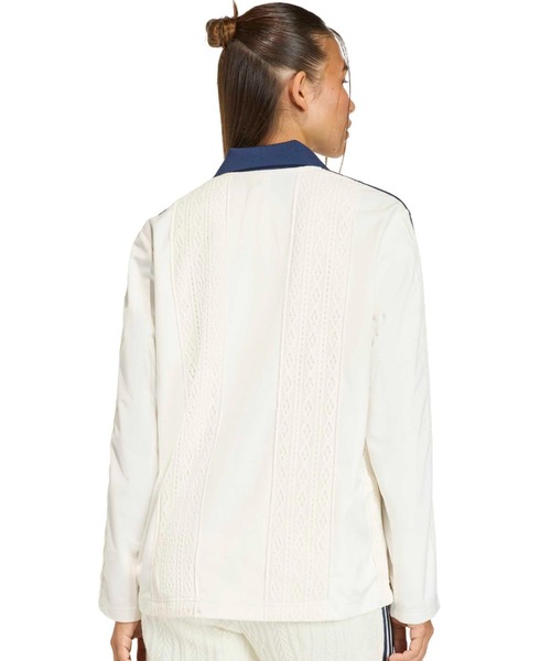 adidas(アディダス)の「adidas WINTERIZED LS JERSEY / アディダス ウィンターライズド ロングスリーブ サッカージャージ(ジャージ・レディース・ホワイト・L/M/S)」の9枚目の写真