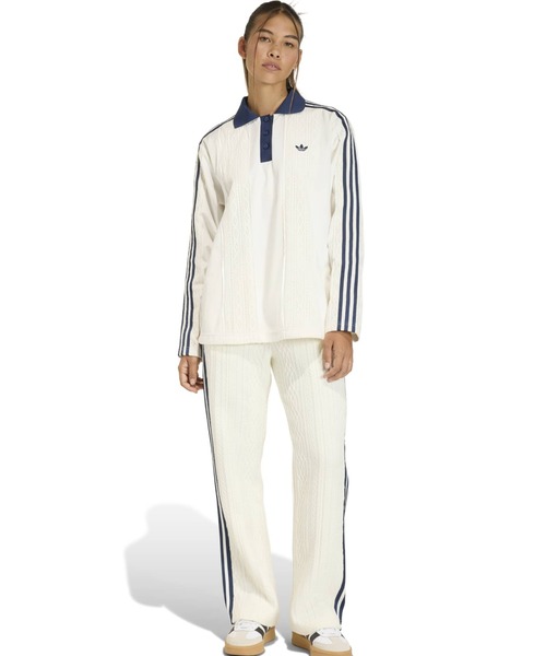 adidas(アディダス)の「adidas WINTERIZED LS JERSEY / アディダス ウィンターライズド ロングスリーブ サッカージャージ(ジャージ・レディース・ホワイト・L/M/S)」の10枚目の写真