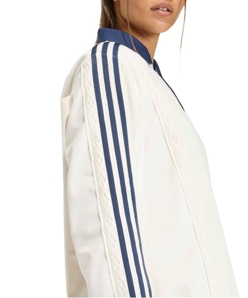 adidas(アディダス)の「adidas WINTERIZED LS JERSEY / アディダス ウィンターライズド ロングスリーブ サッカージャージ(ジャージ・レディース・ホワイト・L/M/S)」の6枚目の写真
