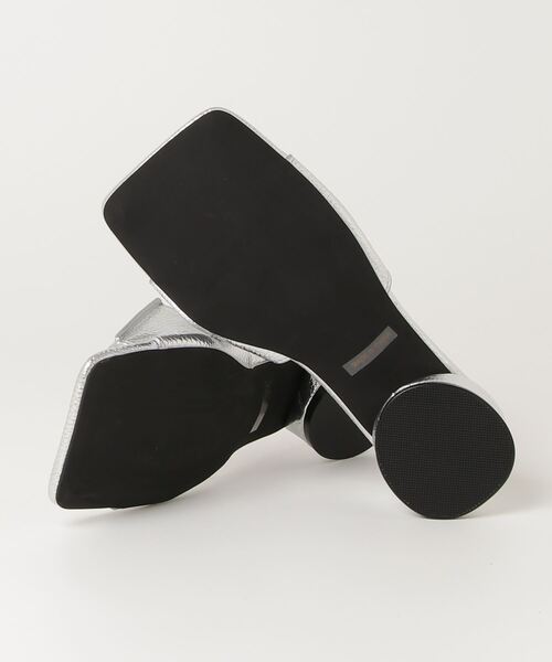 【anuke】square ecoleather sandals 38size Ecco Anine Squared Fisherman Sandal - Black