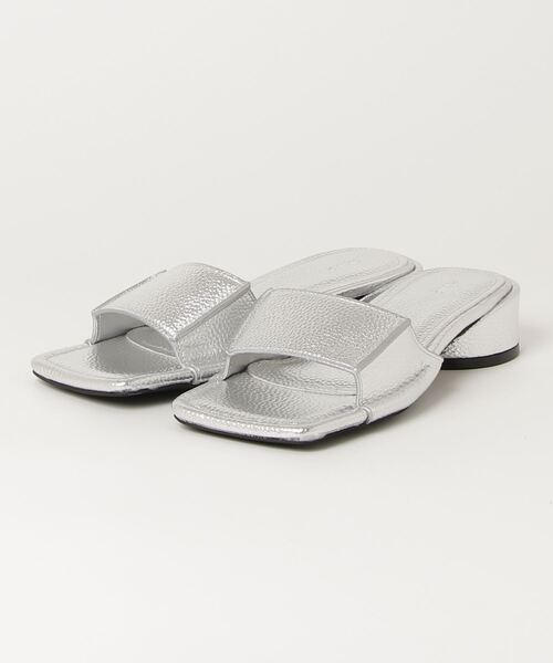 anuke サンダル Square Ecoleather Sandals レディース