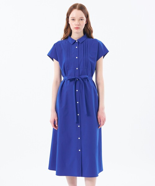 MACKINTOSH PHILOSOPHY(マッキントッシュ フィロソフィー)の「レインシャツワンピース(ワンピース・レディース・ライトブルー/ブラック/チャコールグレー・36/38/34)」の3枚目の写真