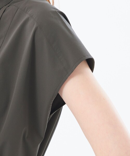 MACKINTOSH PHILOSOPHY(マッキントッシュ フィロソフィー)の「レインシャツワンピース(ワンピース・レディース・ライトブルー/ブラック/チャコールグレー・36/38/34)」の10枚目の写真