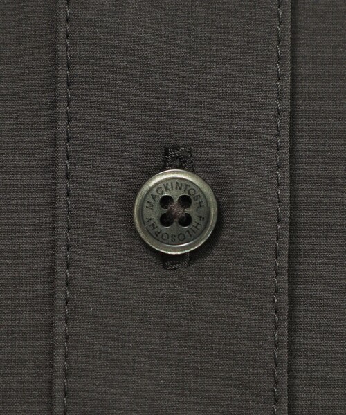 MACKINTOSH PHILOSOPHY(マッキントッシュ フィロソフィー)の「レインシャツワンピース(ワンピース・レディース・ライトブルー/ブラック/チャコールグレー・36/38/34)」の12枚目の写真