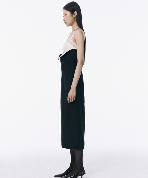 JOSEMOON LAYERED LACE DRESS/レイヤードレースドレス LAYERED LACE DRESS/レイヤードレースドレス（ワンピース