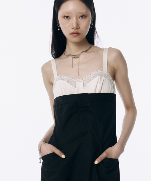 LAYERED LACE DRESS/レイヤードレースドレス（ワンピース）｜JOSE MOON