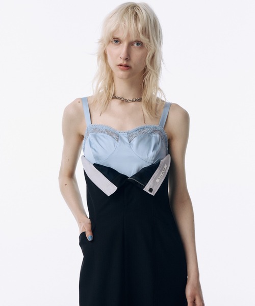 JOSEMOON LAYERED LACE DRESS/レイヤードレースドレス LAYERED LACE DRESS/レイヤードレースドレス（ワンピース