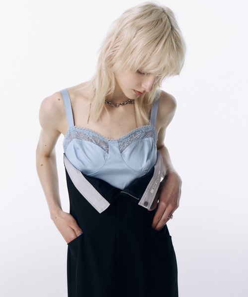 JOSEMOON LAYERED LACE DRESS ジョゼムーン LAYERED LACE DRESS/レイヤードレースドレス（ワンピース