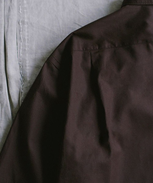 LIDNM（リドム）の「HICOUNT WASHER TWILL H/S（シャツ/ブラウス・メンズ・ブラウン系その他・SMALL/MEDIUM/LARGE）」の13枚目の写真