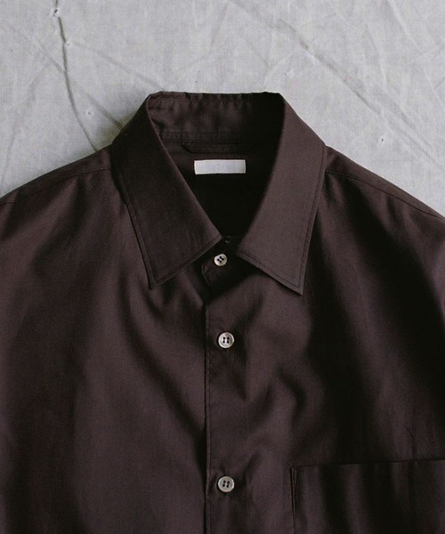 リドム lidnm HICOUNT WASHER TWILL SHIRT LIDNM（リドム）の「HICOUNT WASHER TWILL SHIRT（シャツ