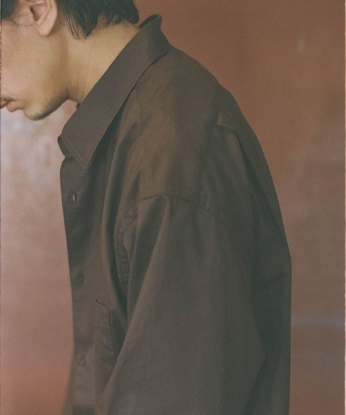 リドム lidnm HICOUNT WASHER TWILL SHIRT LIDNM（リドム）の「HICOUNT WASHER TWILL SHIRT（シャツ
