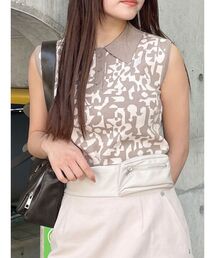 MURUA | ジオメポロニット(ニット/セーター)