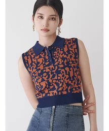 MURUA | ジオメポロニット(ニット/セーター)