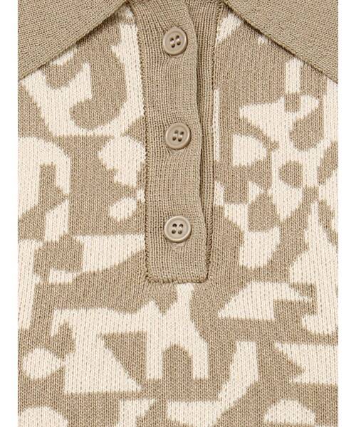 MURUA（ムルーア）の「ジオメポロニット（ニット/セーター・レディース・ブラック/ベージュ/ブルー・FREE）」の11枚目の写真